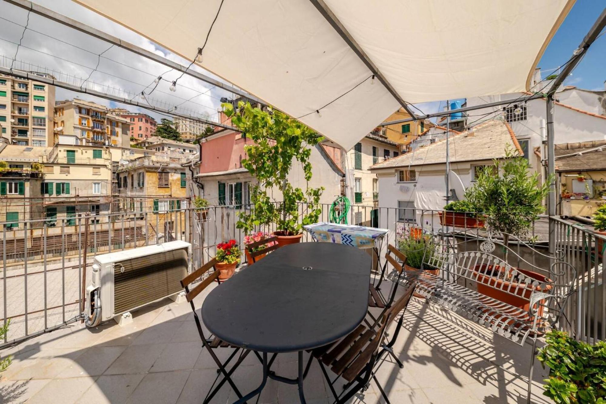La Piccionaia Le Case Del Dria Roof Terrace Génova Exterior foto